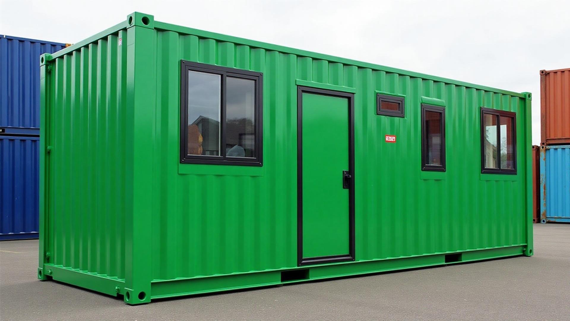 Container modification with multiple doors and windows